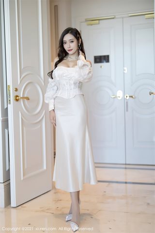 [XiuRen] No.4136 Nữ thần Wang Xinyao yanni Lữ đoàn Thâm Quyến Chụp nhiều kiểu váy Hiển thị thân hình hoàn hảo quyến rũ quyến rũ - 0002.jpg