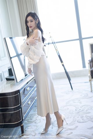 [XiuRen] No.4136 Nữ thần Wang Xinyao yanni Lữ đoàn Thâm Quyến Chụp nhiều kiểu váy Hiển thị thân hình hoàn hảo quyến rũ quyến rũ - 0004.jpg