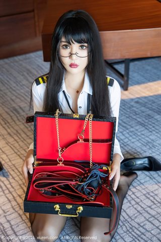 [XiuRen] No.4207 Die private erotische Dessous-Serie von Model Emily Yin Fei ohne innere schwarze Strumpfhose zeigt das Foto der - 0019.jpg