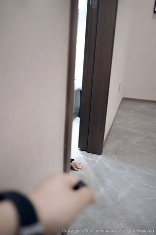 [XiuRen] No.4316 宥利 кожаные сетчатые чулки - 0016.jpg