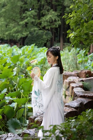 [XiuRen] No.4344 西门小玉 सफेद पोशाक - 0004.jpg