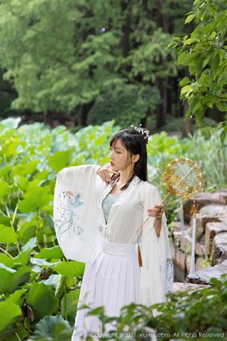 [XiuRen] No.4344 西门小玉 सफेद पोशाक - 0005.jpg