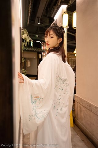 [XiuRen] No.4344 西门小玉 सफेद पोशाक - 0010.jpg
