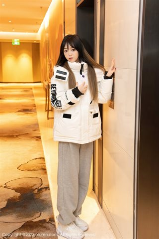 [XiuRen] No.4470 小奶瓶呜呜 ropa interior blanca ropa deportiva - 0001.jpg