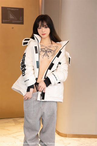 [XiuRen] No.4470 小奶瓶呜呜 pakaian olahraga pakaian dalam putih - 0013.jpg