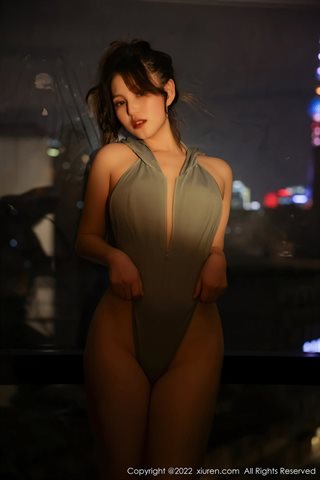 [XiuRen] No.4490 你的兔妹妹 Trang chủ loạt Bodysuit hở lưng cho bạn gái - 0037.jpg