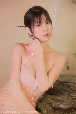 [XiuRen] No.4503 李雅柔182CM Top rosa sexy tema primavera quente - 0031.jpg