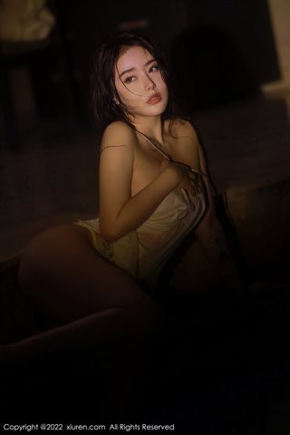 [XiuRen] No.4504 玛鲁娜Manuela Sanya travel shoot gaun suspender seksi putih - 0046.jpg