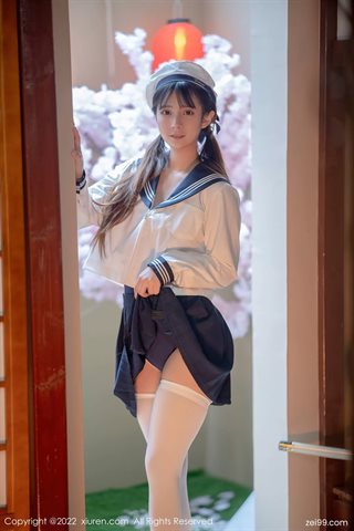 [XiuRen秀人网] No.4624 久久Aimee Изакая японская студенческая форма - 0010.jpg