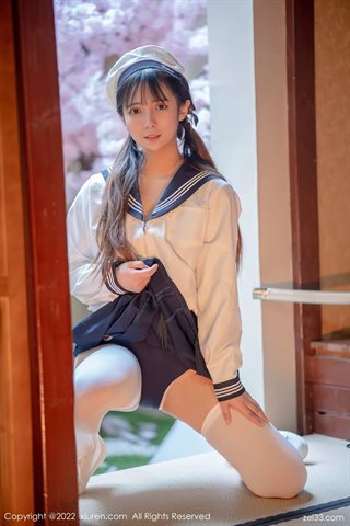 [XiuRen秀人网] No.4624 久久Aimee Seragam pelajar Jepang Izakaya - 0021.jpg