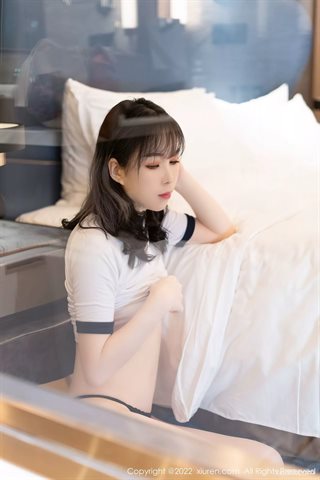 [XiuRen秀人网] No.4684 杨倩倩 ホワイトTブラックインナー - 0008.jpg