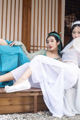 [XiuRen秀人网] No.4952 唐安琪陆萱萱 model collection costumes - 0006.jpg