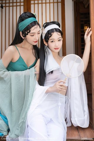 [XiuRen秀人网] No.4952 唐安琪陆萱萱 modelos de trajes de colección - 0088.jpg