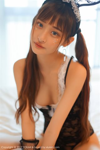 [YouMi尤蜜荟] 2017.06.22 Vol.051 little贝壳Maid-Spitze-Kaninchen-Bikini - 0059.jpg
