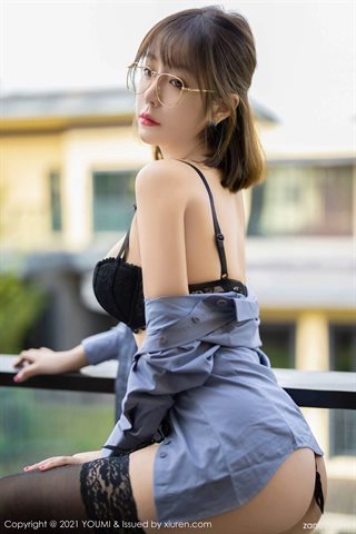[YOUMI尤蜜荟] Vol.722 王雨纯 Очаровательная зрелая женщина в очках - 0042.jpg